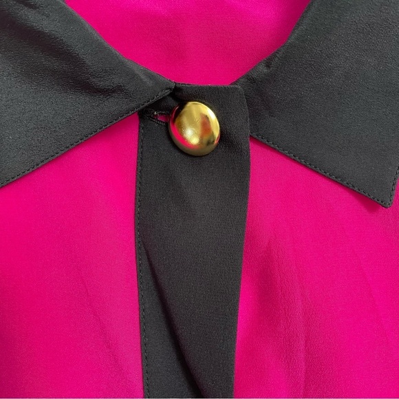 VINTAGE MAX MARA silk button down - Picture 4 of 6